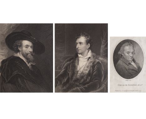 GROUP OF EIGHTEENTH-CENTURY PORTRAIT ENGRAVINGS14 x 10 cm. and smaller (3)