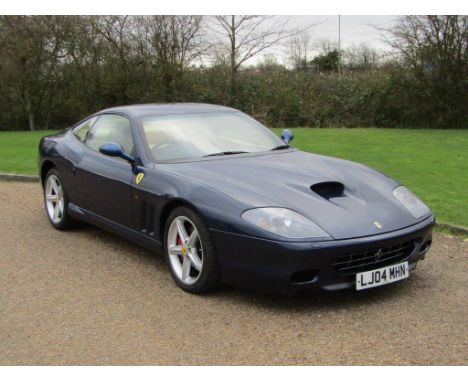 2004 Ferrari 575M F1 MaranelloMake: FerrariModel: 575M F1 MaranelloYear: 2004Mileage: 31,067VIN: ZFFBT55C000138070Registratio