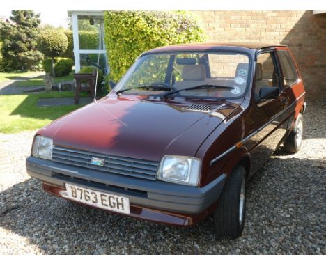 1985 Austin Metro 1.3 AutoMake: AustinModel: Metro 1.3Year: 1985Mileage: 16,865VIN: SAXXFSND9AD497874Registration: B763EGHCon