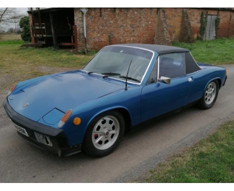 1974 Porsche 914 LHDMake: Porsche Model: 914 LHDYear: 1974Mileage: 33,707VIN: 4742919331Registration: VMR498MConfiguration: L