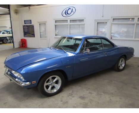 1969 Chevrolet Corvair Monza CoupeMake: ChevroletModel: Corvair Monza CoupeYear: 1969Mileage: 53,515VIN: 101379W702489Registr