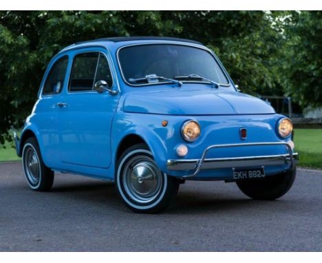 1971 Fiat 500L LHDMake: FiatModel: 500LYear: 1971Mileage: Contact AuctioneerVIN: 5047321Registration: EKH882JConfiguration: L