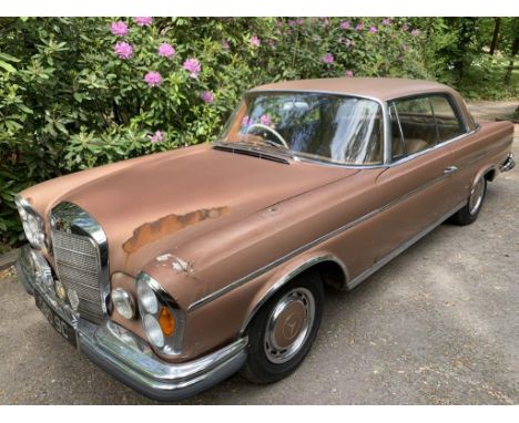 1965 Mercedes W111 220 SE CoupeMake: Mercedes Model: W111 220 SE CoupeYear: 1965Mileage: DBO9CVIN: 11102122069332Registration