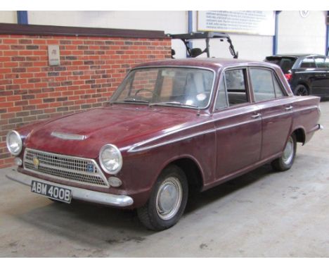 1964 Ford Cortina 1500 Super MKIMake: FordModel: Cortina 1500 Super MKIYear: 1964Mileage: 29,834VIN: 283D019269Registration: 