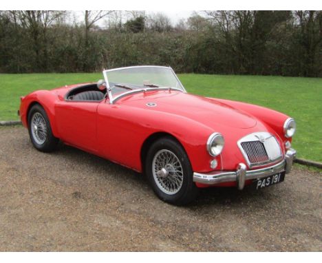1958 MG A 1500 RoadsterMake: MGModel: A 1500 RoadsterYear: 1958Mileage: 30,180VIN: HDK4365283Registration: PAS191Configuratio