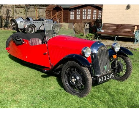 1934 Morgan F4 Open TourerMake: Morgan Model: F4 Open TourerYear: 1934Mileage: Contact AuctioneerVIN: 4926Registration: AJO31