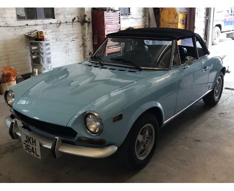 1973 Fiat 124 Sport Spider 1600 LHDMake: FiatModel: 124 Sport Spider 1600Year: 1973Mileage: 67,000VIN: 124CS0068981Registrati