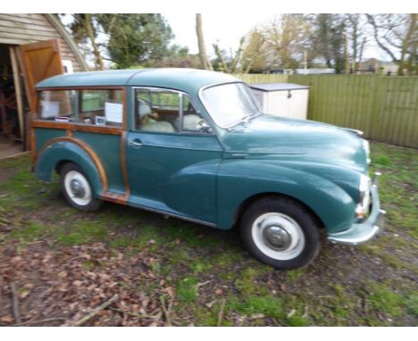 1967 Morris Minor 1000 TravellerMake: Morris Model: Minor 1000 TravellerYear: 1967Mileage: 60,417VIN: 111AW5D1168286Registrat