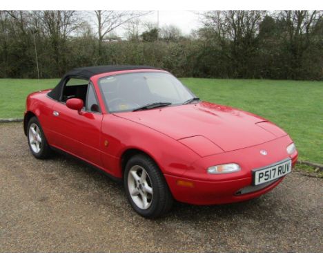 1996 Mazda MX-5Make: MazdaModel: MX-5Year: 1996Mileage: 63,363VIN: JMZNA18P200308348Registration: P517RUVConfiguration: Right