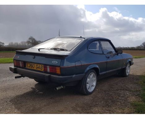 1987 Ford Capri 280 Brooklands 20,419 miles from newMake: FordModel: Capri 280 BrooklandsYear: 1987Mileage: 20,419VIN: WF0CXX