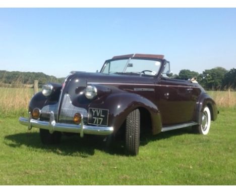 1939 Buick Series 40 Special ConvertibleMake: BuickModel: Series 40 Special ConvertibleYear: 1939Mileage: 70,000VIN: 13551710