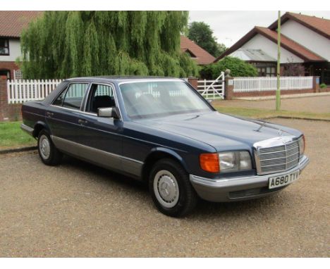 1984 Mercedes W126 280 SE AutoMake: Mercedes Model: W126 280 SEYear: 1984Mileage: 23,130VIN: 1260222A027017Registration: A680