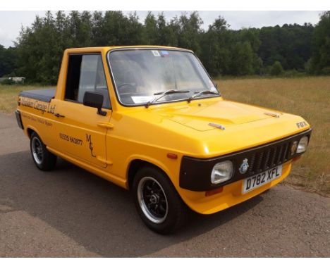 1987 Reliant Fox Pick-upMake: Reliant Model: Fox Pick-upYear: 1987Mileage: Contact AuctioneerVIN: SCD170168HA000498Registrati