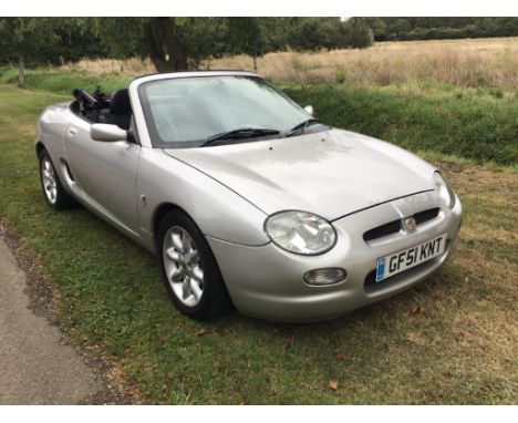 2001 MG FMake: MGModel: FYear: 2001Mileage: 68,000VIN: SARRDWBGB2D532656Registration: GF51KNTConfiguration: Right hand driveT