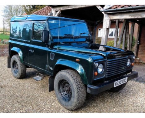 2000 Land Rover Defender 90 TD5Make: Land RoverModel: Defender 90 TD5Year: 2000Mileage: 134,457VIN: SALLDVA87YA185697Registra