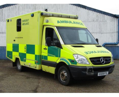 2009 Mercedes AmbulanceMake: Mercedes Model: Ambulance Year: 2009Mileage: 295,291VIN: WDB9061532N364277Registration: VX09FYLC