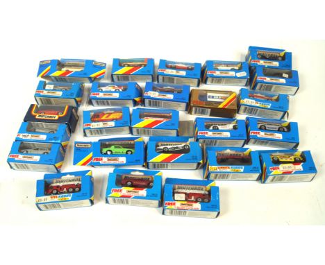 A collection of assorted Matchbox diecast scale model vehicles, to include :  Twenty six x Matchbox classics and 20 x Matchbo