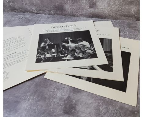 150th Year Patek Philippe Commemorative Vinyl Lps - Le Temps et la Musique vinyls in 150 years commemorative blue velvet pres