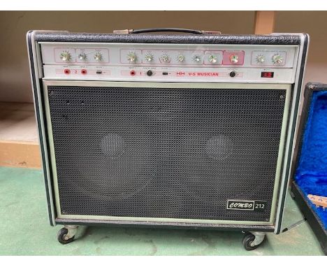 A late 1970's HH Electronic V-S Musician Combo 212 100 watt amplifier