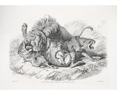 Landseer (Edwin). Engravings of Lions, Tigers, Panthers, Leopards, Dogs, etc., chiefly after the Designs of Sir Edwin Landsee