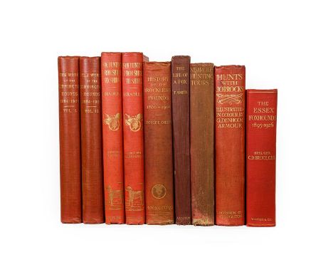 Hunting. [Journal of the Sinnington Hunt in North Yorkshire, 1894-1904, kept by Penn C. Sherbrooke MFH], [1904]. 2 volumes, 4