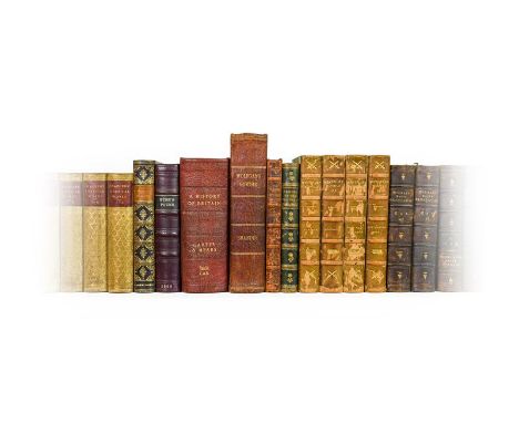 Bindings. Poetical Works of Geoffrey Chaucer. Edited by Robert Bell, London: Charles Griffin and Co., c.1880. 8 volumes in 4,