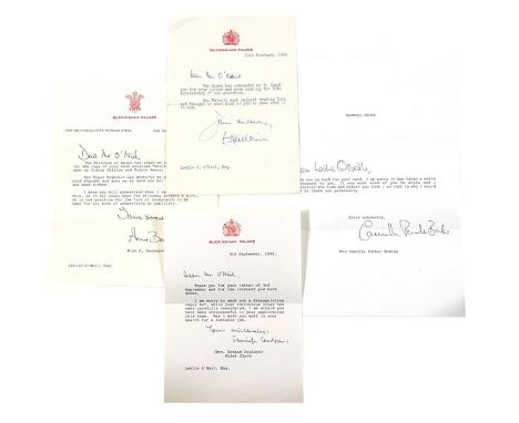 Camilla (Duchess of Cornwall, 1947-). Portrait photograph signed, [2017], inscribed by Camilla 'Dear Leslie, with best wishes