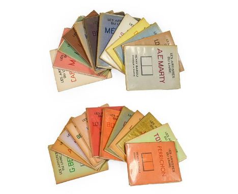 Babou (Henry). Les artistes du livre, Paris: Henry Babou, 1928-33. 24 volumes, 4to, each volume in unbound quires loose in or