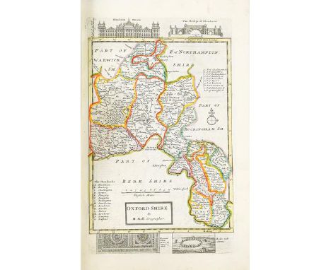 Moll (Herman). A Set of Fifty New and Correct Maps of England and Wales, etc. With the Great Roads and Principal Cross-Roads,