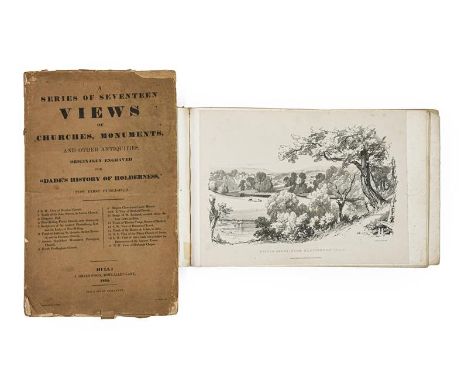 Davis (J. Scarlett). Twelve Views in Lithography, of Bolton Abbey,. Wharfedale, Yorkshire, 1st edition, London: Charles Frede