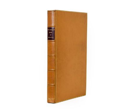Cookery. Manuscript receipt book of Ann Broke [Brooke], c.1678-92. [24] 1-59 61-76 78-88 90-336 339-352 pp., 312 x 200 mm, ar