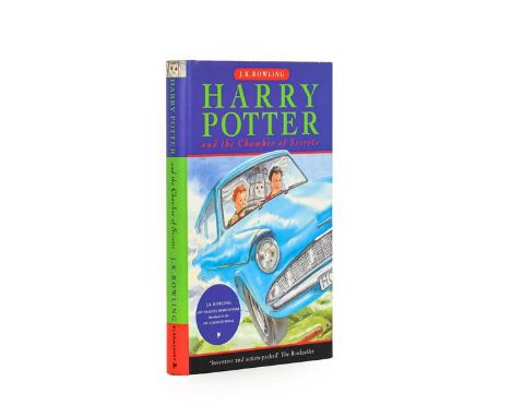 Rowling (J. K.). Harry Potter and the Chamber of Secrets, London: Bloomsbury, 1998. 8vo, original pictorial boards, dust jack