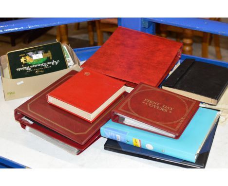 VARIOUS STAMPS &amp; FIRST DAY COVERS OVER VARIOUS ALBUMS &amp; LOOSE     