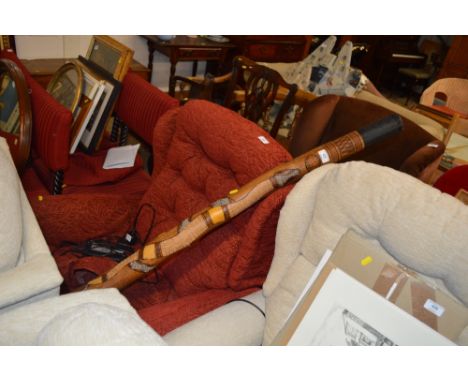 A didgeridoo