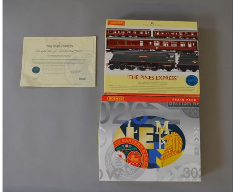 OO Gauge. Hornby. 2 x train packs. R.2661M DCC ready "The Bournemouth Belle", Southern BoB No.21C159 with 3 Pullman coaches w