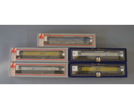 OO Gauge Lima 5 x Class 59 diesel locomotives. Various liveries. 59201, 59001, 59003, 59101 & 59102. All G boxed.