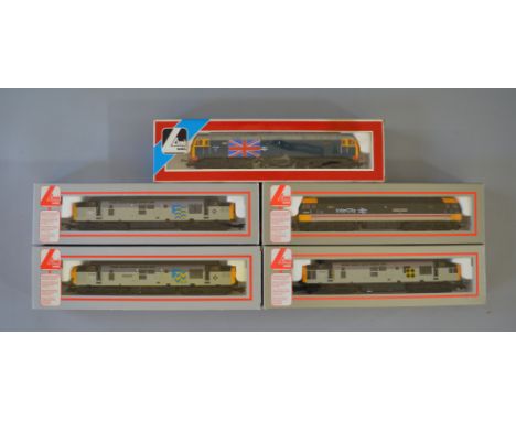 OO Gauge Lima 5 x diesel locomotives. Various liveries. Class 37 37223, 37184, 37099, Class 47 47620 & 47164. All G boxed.