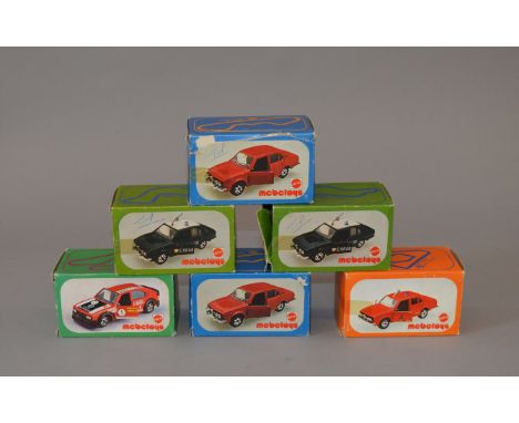 Six Mattel Mebetoys. G-VG in F boxes. (6)
