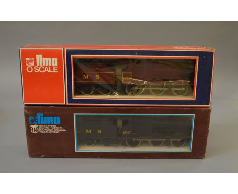 O Gauge. Lima. 2 x LMS Fowler 4F locomotives. Both G but dusty.