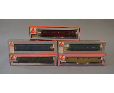 OO Gauge Lima 5 x diesel locomotives. Class 42 "Rapid", Class 31  31283, Class 50  D400, Class 52 "Western Enterprise" & "Wes
