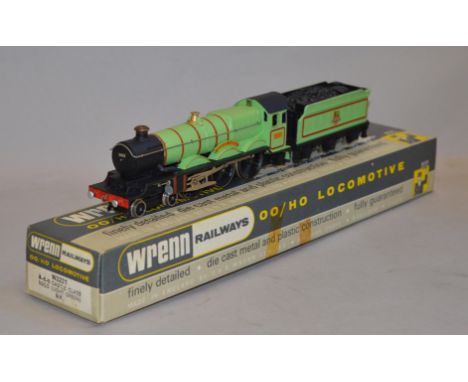 OO Gauge Wrenn W2221 BR light green Castle class "Brecon Castle" No obvious damage to paint work. VG. Boxed. No packer Ref to