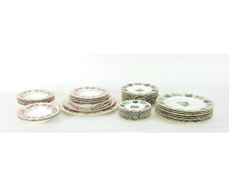 A quantity of Royal Worcester part dinner sets, modern