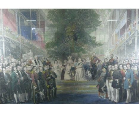 A collection of prints and chromolithographs of Victorian Royal interest/Their Royal Highnesses opening the 1851 Exhibition/A