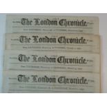 THE LONDON CHRONICLE: ACCOUNTS OF THE BATTLE OF CAPE ST. VINCENT, 1797