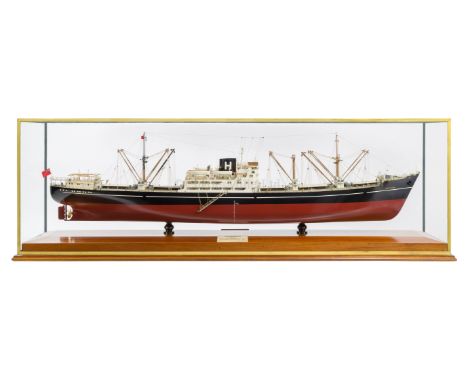 A BOARDROOM MODEL FOR THE M.V. TREWIDDEN , BUILT BY READHEAD &amp; SONS, SOUTH SHIELDS FOR HAIN STEAMSHIP COMPANY, 1960 model