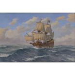 δ KENNETH JEPSON (BRITISH, 1932-1998): 'Bounty'; 'Mayflower'