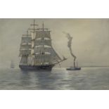 § δ KENNETH JEPSON (BRITISH, 1932-1998): 'Blue Jacket'; The 'Torrens'