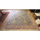 A large 19th century rug.