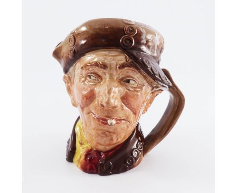 A Royal Doulton character jug, Pearly Boy, with brown buttons, printed marks, 16.5cm high