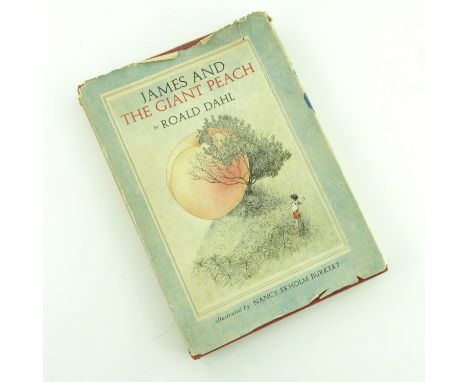 Roald Dahl, James &amp; The Giant Peach, 1961 first edition, illustrated by Nancy Ekholm Burkert, Alfred A. Knopf, New York, 